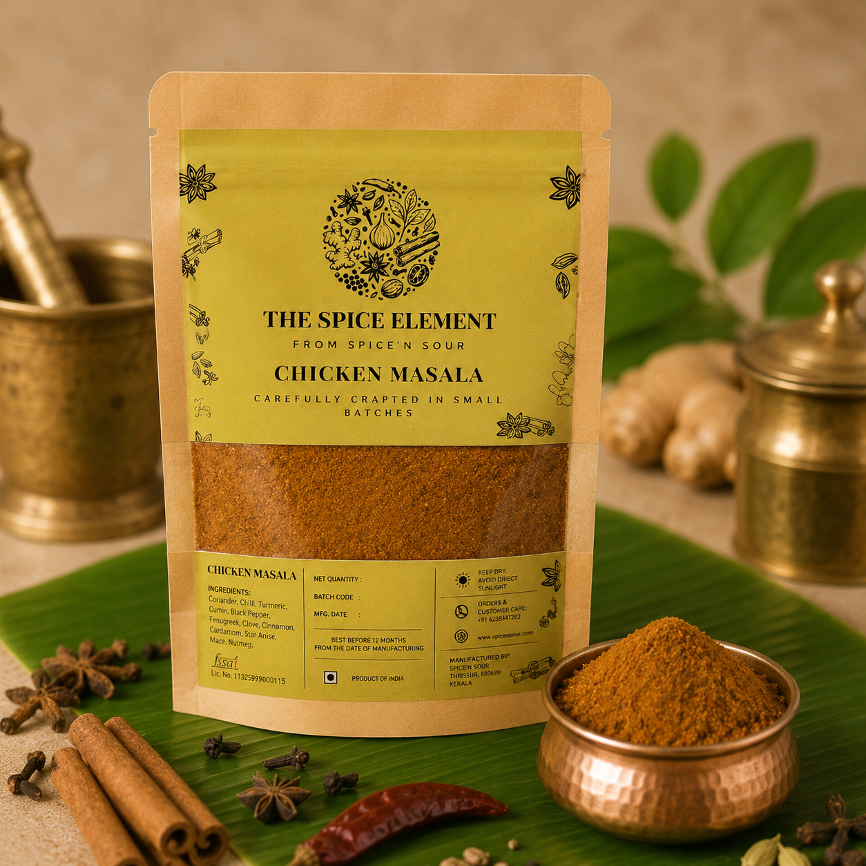 SPICE'N SOUR masala spice blends
